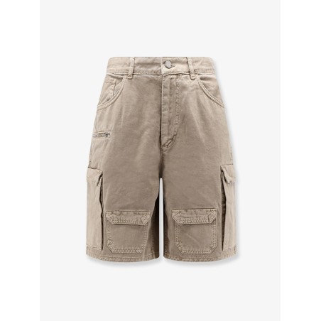 Cotton cargo bermuda shorts