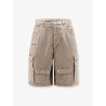 Cotton cargo bermuda shorts