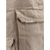 Cotton cargo bermuda shorts