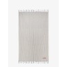 Striped cotton beach towel