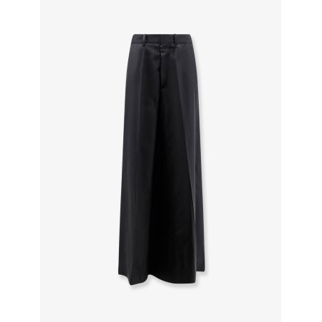 Virgin wool maxi skirt