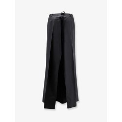 Virgin wool maxi skirt