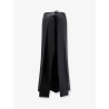 Virgin wool maxi skirt