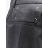 Virgin wool maxi skirt