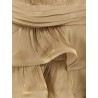 Flounced long dress