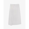 Tie-Waist cotton and linen skirt