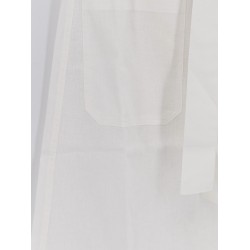 Tie-Waist cotton and linen skirt