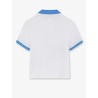 Cotton polo shirt with Medusa embroidery
