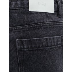 Back denim bermuda shorts