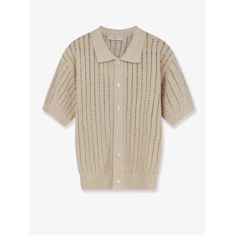 Openwork cotton cardigan