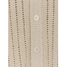 Openwork cotton cardigan