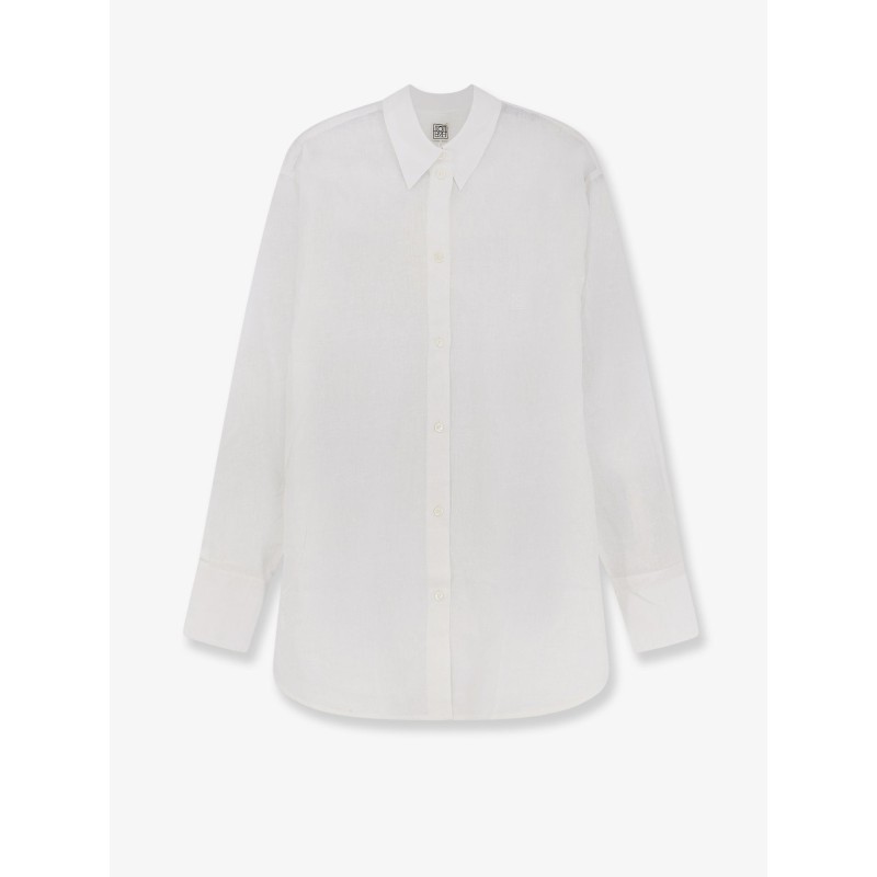 Oversized Summer cotton and linen shirt