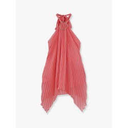 Mxevalzer pleated top