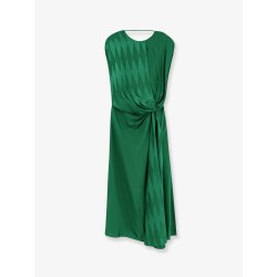 Cocktail viscose and silk dress