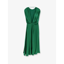 Cocktail viscose and silk dress