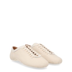 SNEAKER BALLERINA IN PELLE