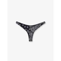 Stretch nylon bikini bottoms