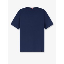 Portofino cotton T-shirt with embroidered logo on the front