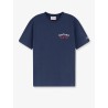 Portland cotton T-shirt with front embroidery