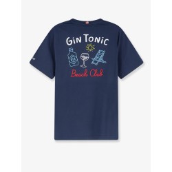 Portland cotton T-shirt with front embroidery