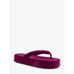 Jet Lag Stretch Velvet Sandals