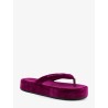 Jet Lag Stretch Velvet Sandals