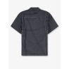 Cotton blend shirt with check pattern