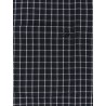 Cotton blend shirt with check pattern