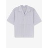 Striped cotton shirt