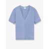 Linen and cotton blend sweater