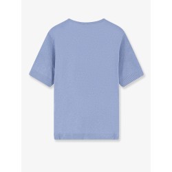 Linen and cotton blend sweater