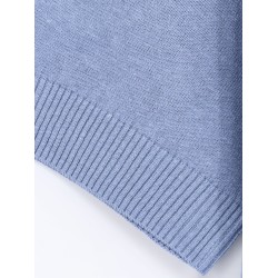 Linen and cotton blend sweater