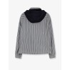 Havas striped cotton jacket