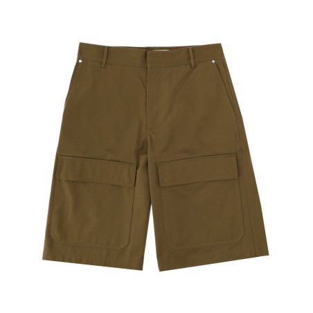 SHORTS IN COTONE CON PATCH LOGO