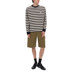 SHORTS IN COTONE CON PATCH LOGO