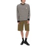 SHORTS IN COTONE CON PATCH LOGO