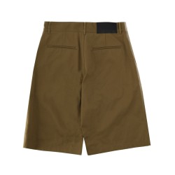 SHORTS IN COTONE CON PATCH LOGO