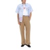 PANTALONE IN COTONE CON DOPPIO ELASTICO
