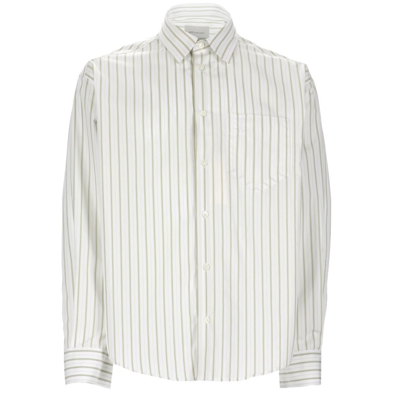 CAMICIA IN COTONE A RIGHE