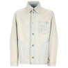 GIACCA IN DENIM CON TASCA RICAMATA