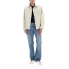 GIACCA IN DENIM CON TASCA RICAMATA
