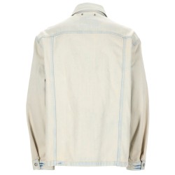 GIACCA IN DENIM CON TASCA RICAMATA