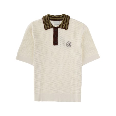 POLO "MAILLE A JOURNÉ D MIROIR"