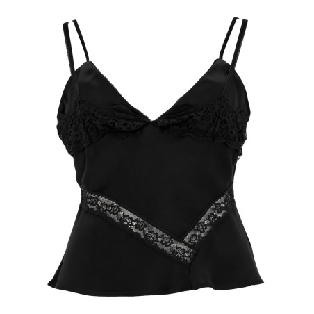 TOP CON DETTAGLI IN PIZZO