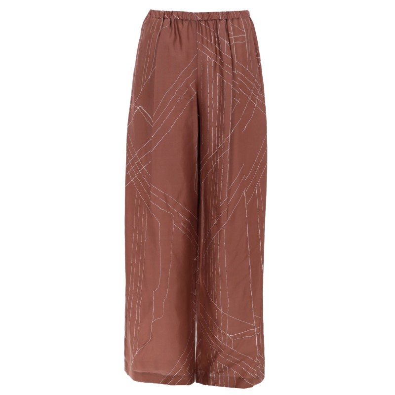 PANTALONE IN SETA
