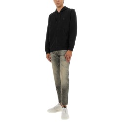 COTTON SWEATSHIRT WITH LOGO