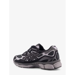 Gel-Nyc mesh sneakers with suede inserts