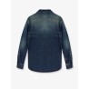 Certified washed cotton denim shirt