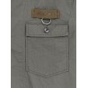 Cotton shirt with Logo patch
