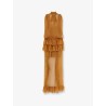 Asymmetric voile dress